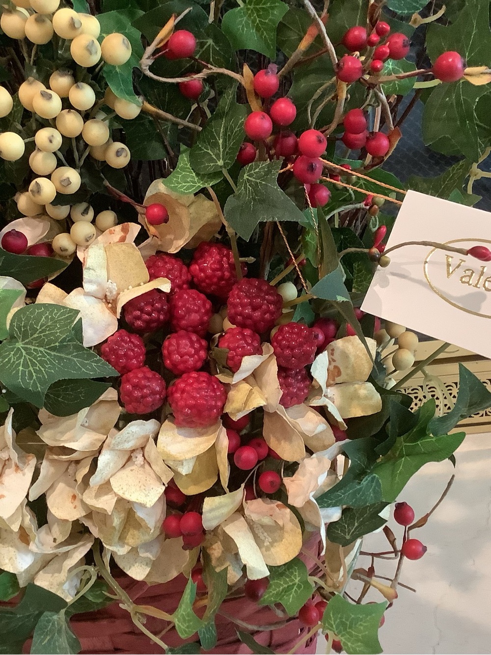Winter Holiday Basket By Valerie Parr Hill - Picture 6 of 7